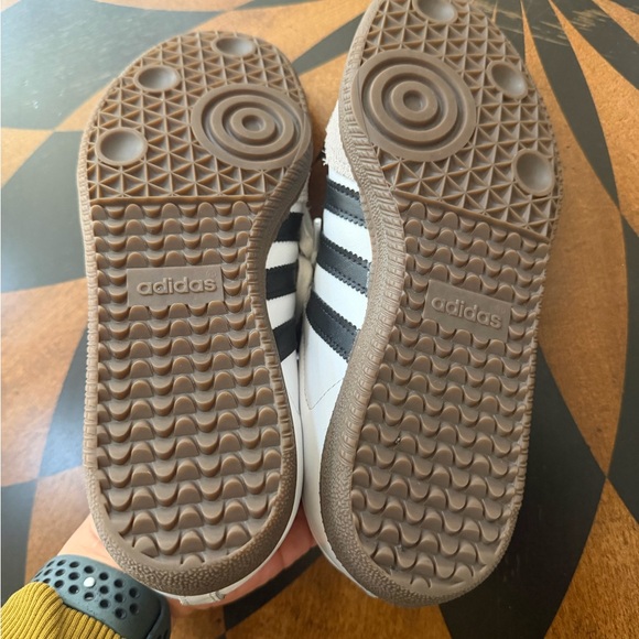 Adidas Kids White and Black Sneakers - Picture 5 of 6